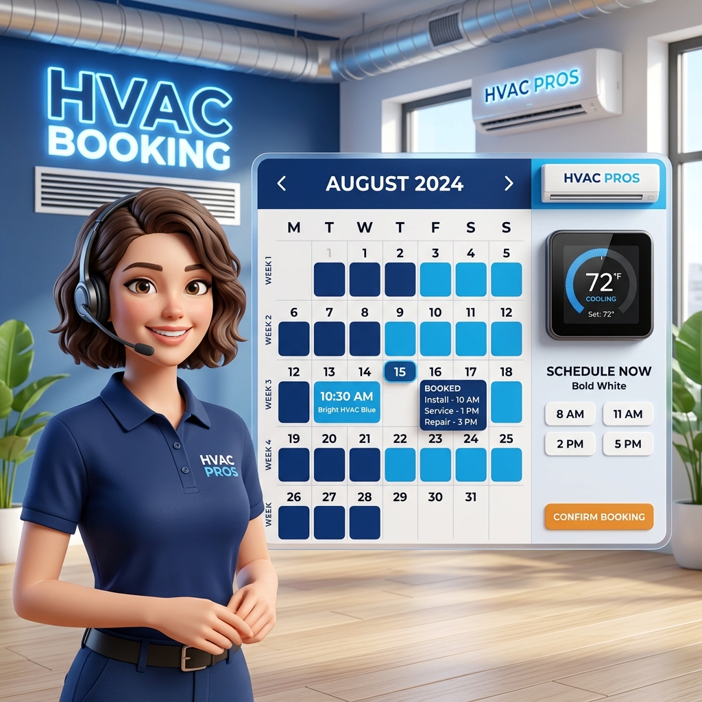 HVAC Booking