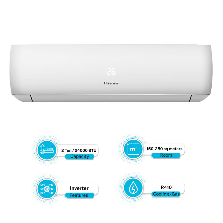 Hisense Inverter Split Air Conditioner 2 Ton